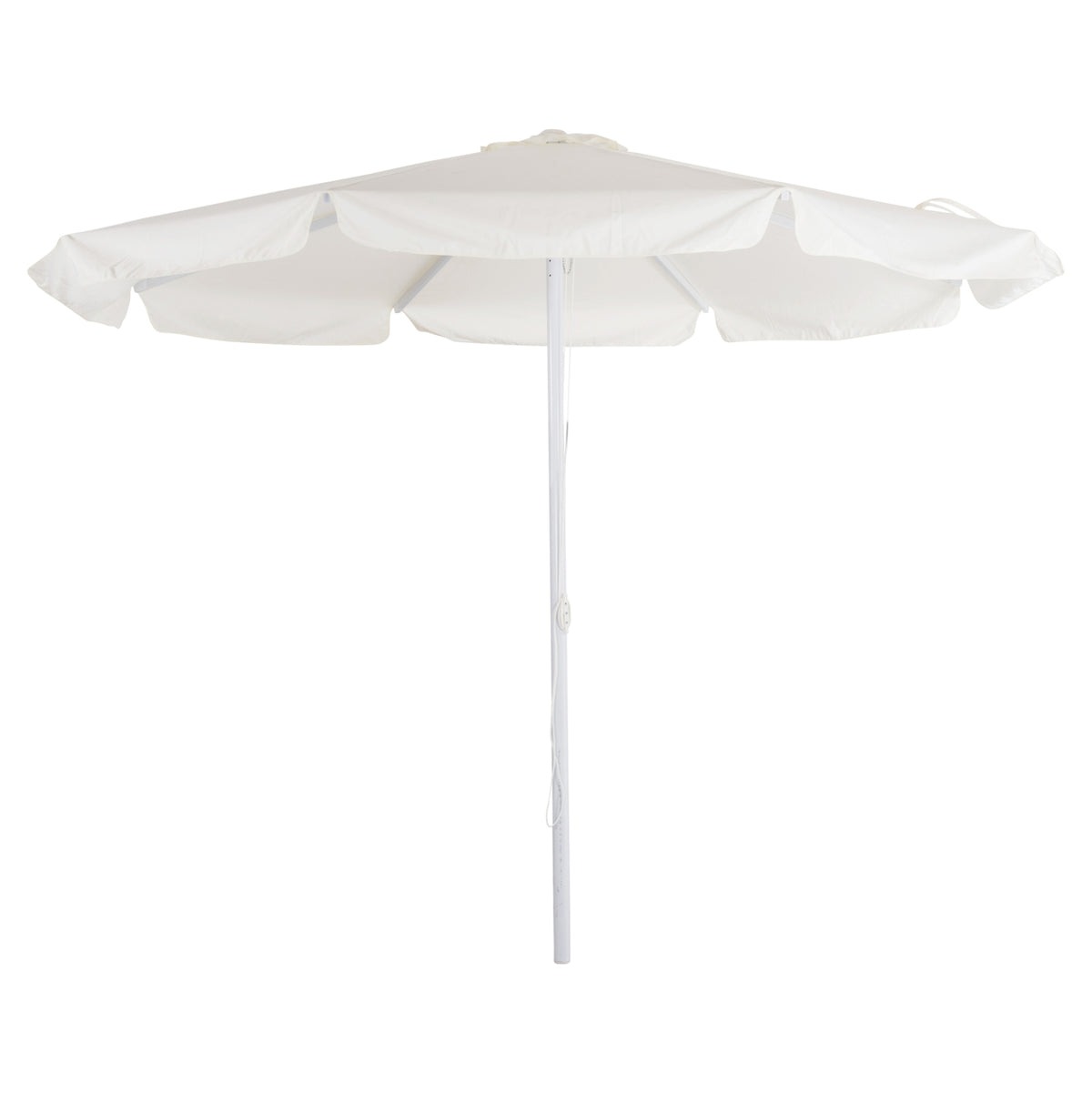 Professional Umbrella Alu 3m Cream Color One Piece Tube Hm6006