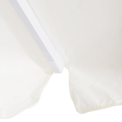 Professional Umbrella Alu 3m Cream Color One Piece Tube Hm6006