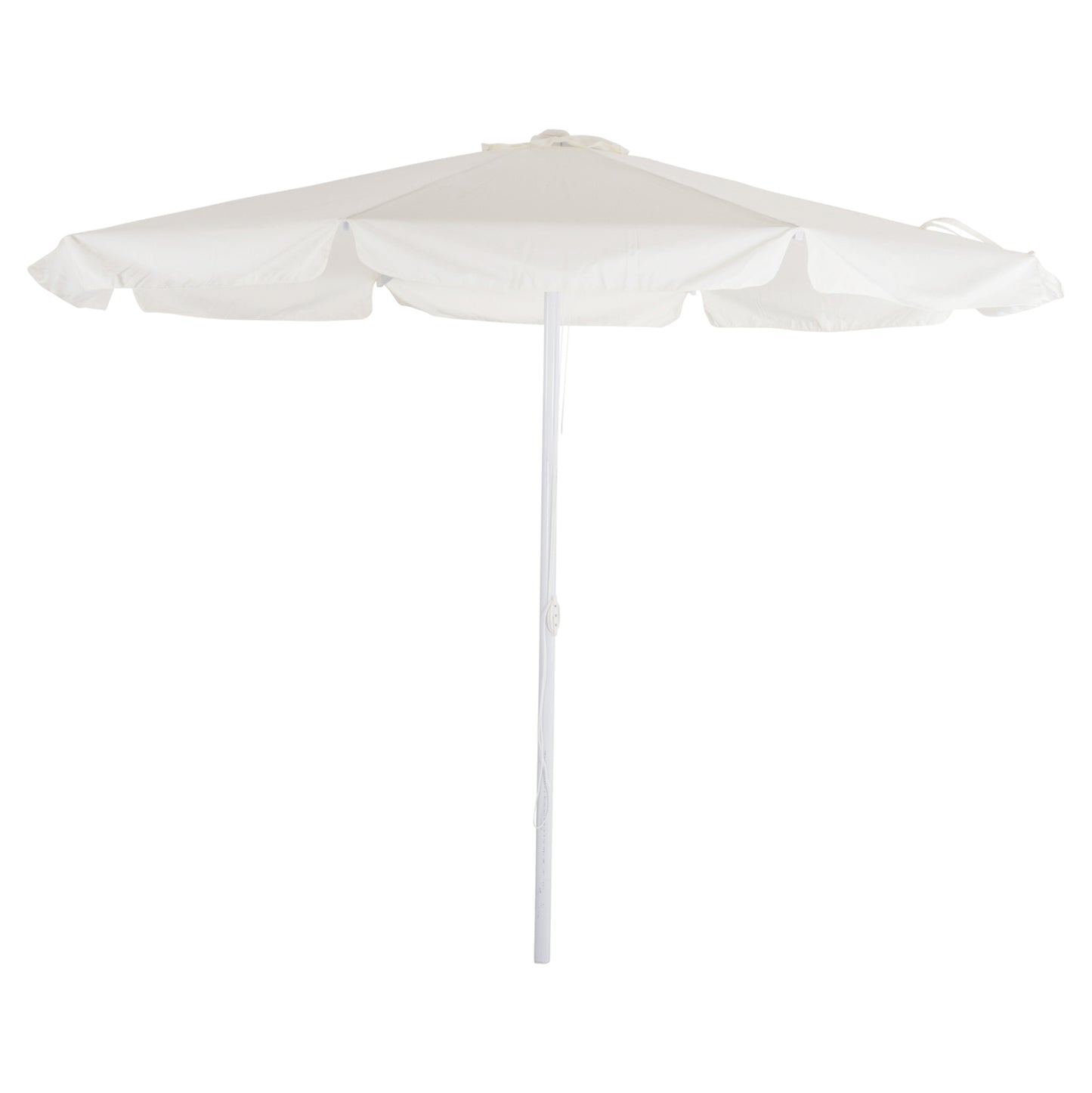 Professional Umbrella Alu 3m Cream Color One Piece Tube Hm6006