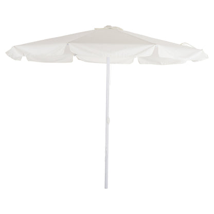 Professional Umbrella Alu 3m Cream Color One Piece Tube Hm6006