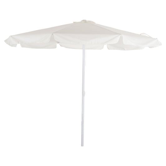 Professional Umbrella Alu 3m Cream Color One Piece Tube Hm6006