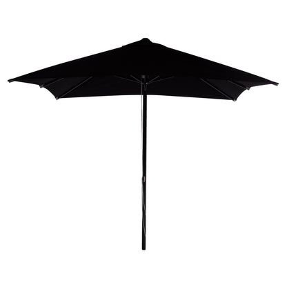 Professional 3x3x2,83m Aluminum Umbrella With Acrylic Cloth In Black Shade Hm6026.03