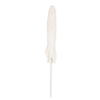 Professional Umbrella Alu Reggie 2.20x2.20x2.50m Cream Shade 8 Spokes Hm6013.01