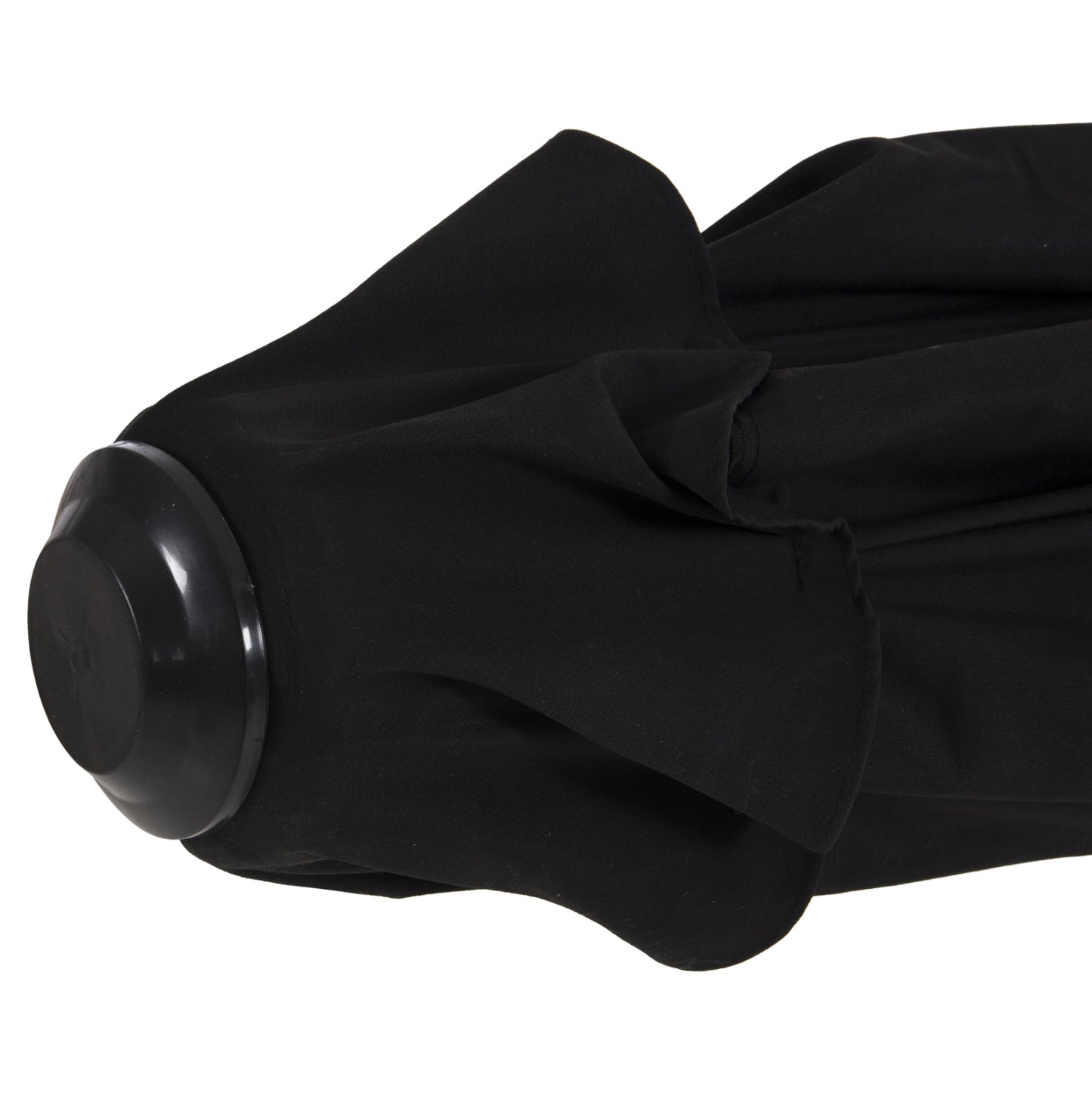 Professional Umbrella Alu Diameter 2.20m Aluminum Black Acrylic Fabric Hm6028.03