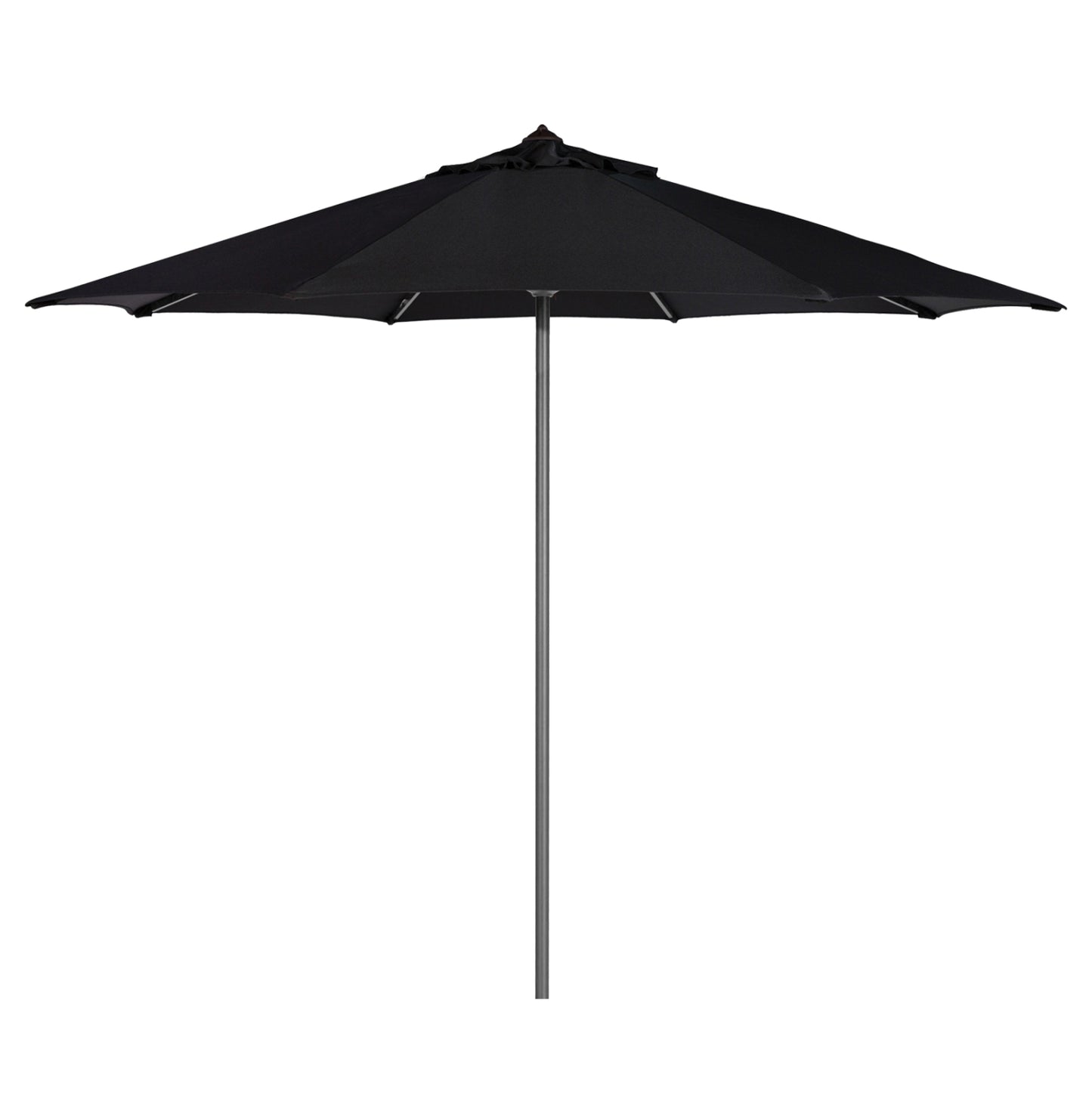 Professional Umbrella Alu Diameter 2.20m Aluminum Black Acrylic Fabric Hm6028.03