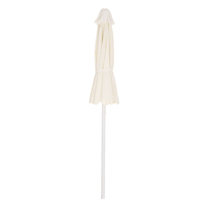 Professional Umbrella Reggie Alu D2.20x2.50m Cream Color Hm6012