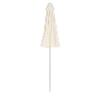 Professional Umbrella Reggie Alu D2.20x2.50m Cream Color Hm6012