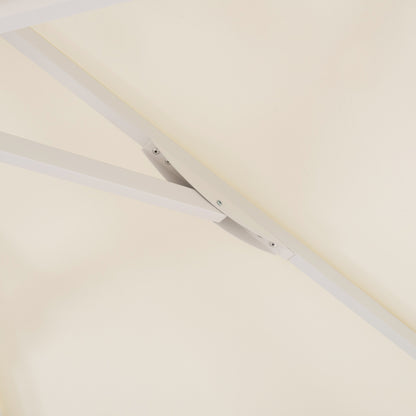 Professional Umbrella Reggie Alu D2.20x2.50m Cream Color Hm6012
