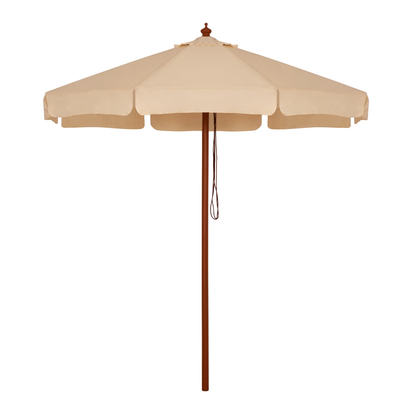Professional Umbrella 2.30m With Wooden Frame Hm6021 Beige