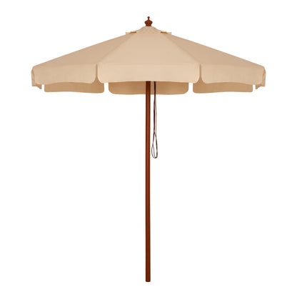 Professional Umbrella 2.30m With Wooden Frame Hm6021 Beige