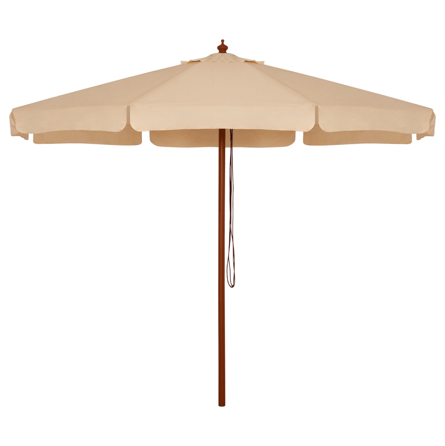 Professional Umbrella 3m With Wooden Frame Hm6020 Beige
