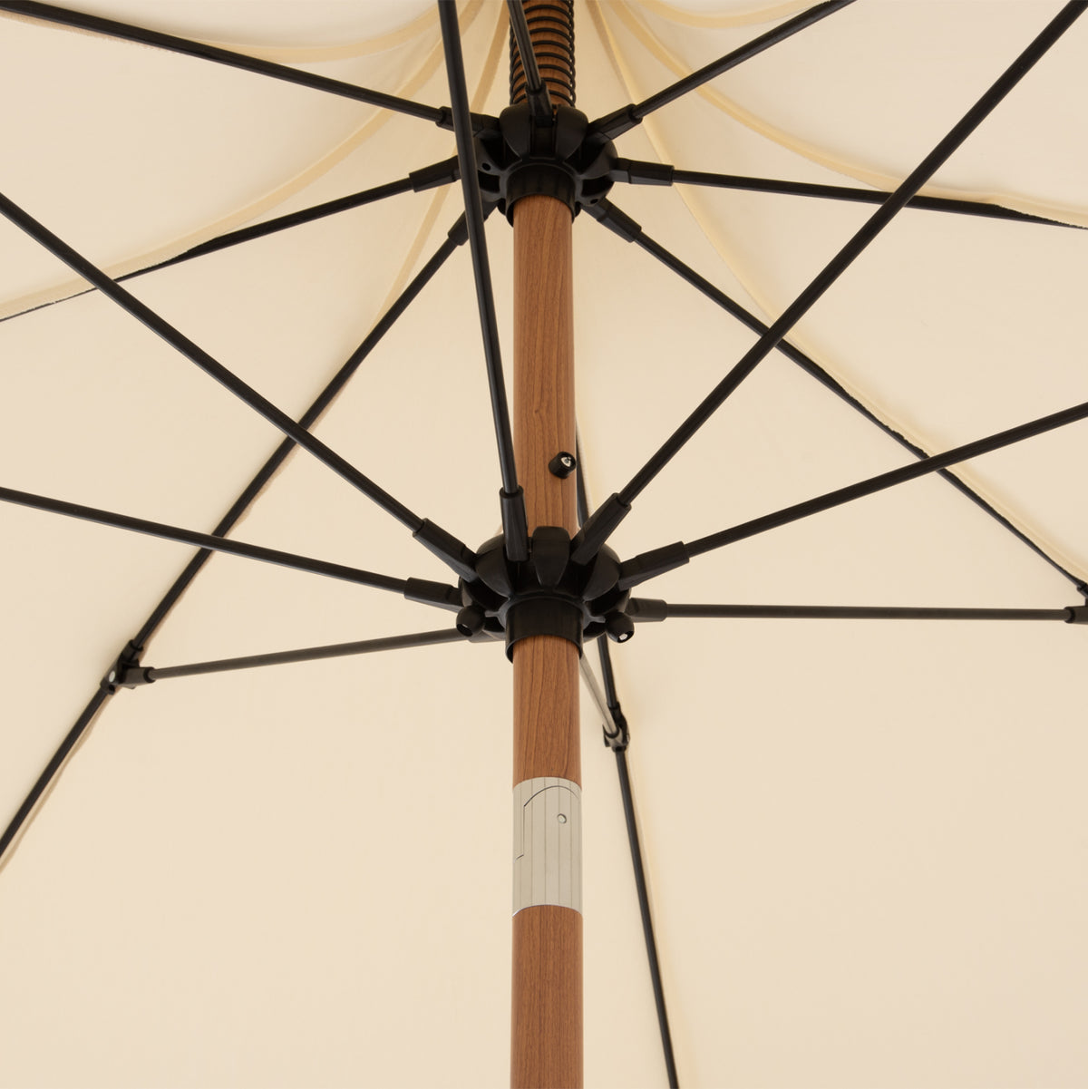 Umbrella Ladin Hm6550 Heat Transfer Steel--ecru Shade Φ270x270hcm.