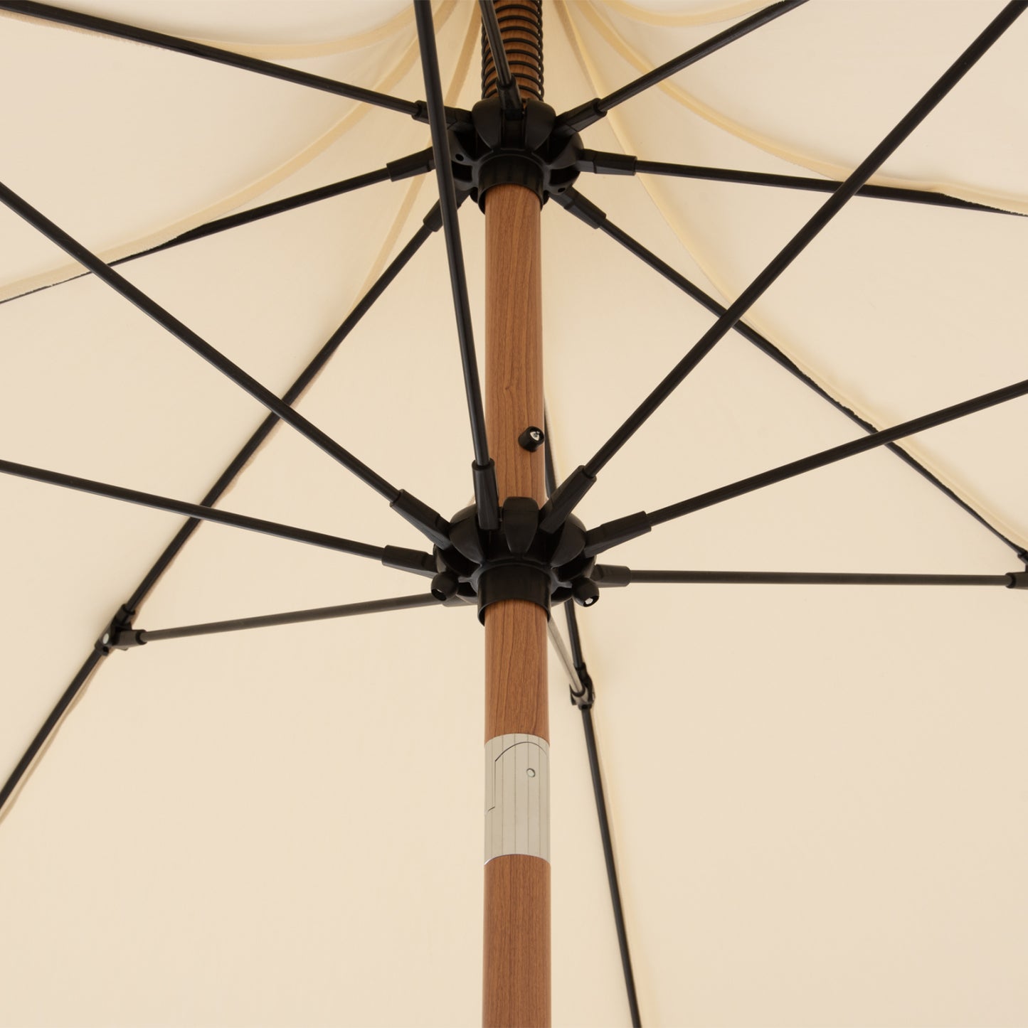 Umbrella Ladin Hm6550 Heat Transfer Steel--ecru Shade Φ270x270hcm.