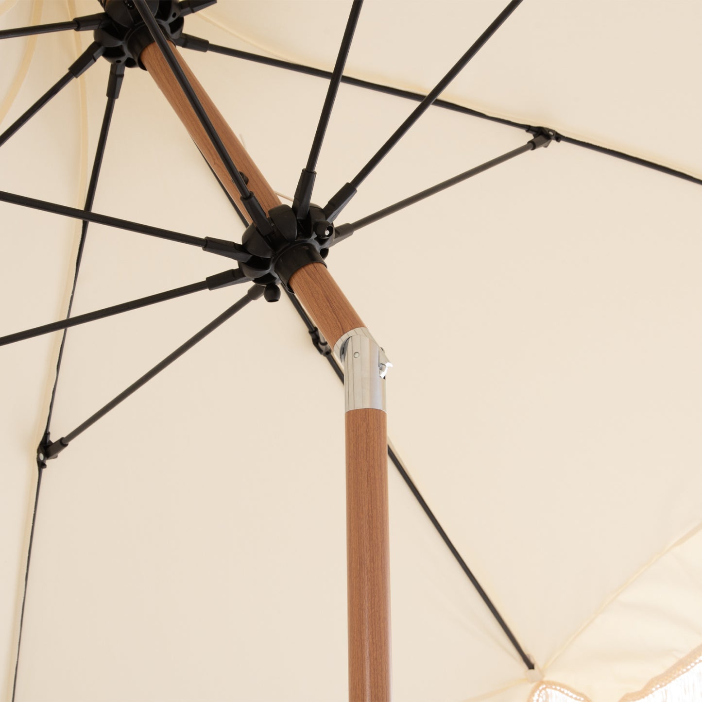 Umbrella Ladin Hm6550 Heat Transfer Steel--ecru Shade Φ270x270hcm.
