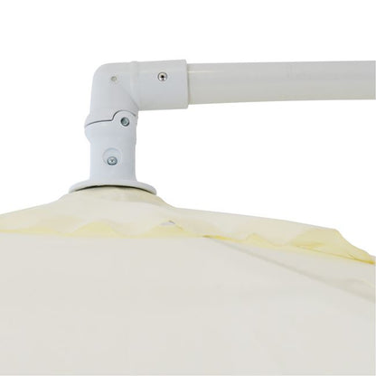 Hanging Umbrella D300x237cm. Rounded With 4 Legs At The Base Hm6008