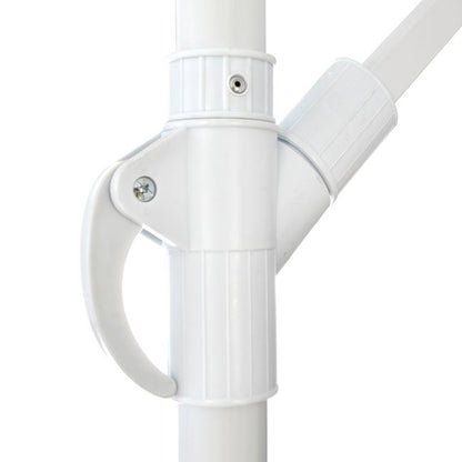 Hanging Umbrella D300x237cm. Rounded With 4 Legs At The Base Hm6008