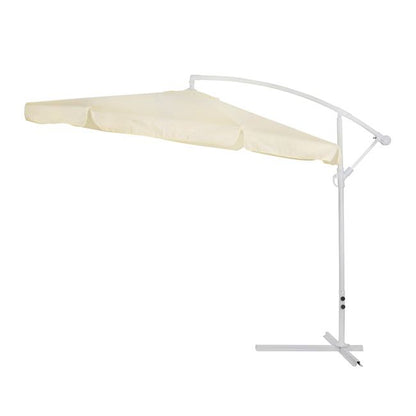 Hanging Umbrella D300x237cm. Rounded With 4 Legs At The Base Hm6008