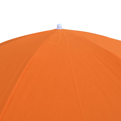 Umbrella For The Beach Fiberglass Rays 2m Hm6015.02 Orange