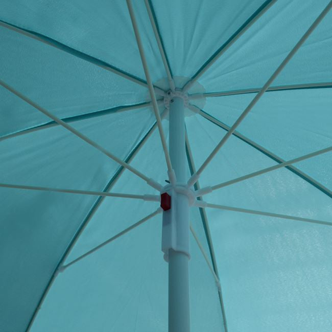 Umbrella For The Beach Fiberglass Rays 2m Hm6015.03 Light Blue