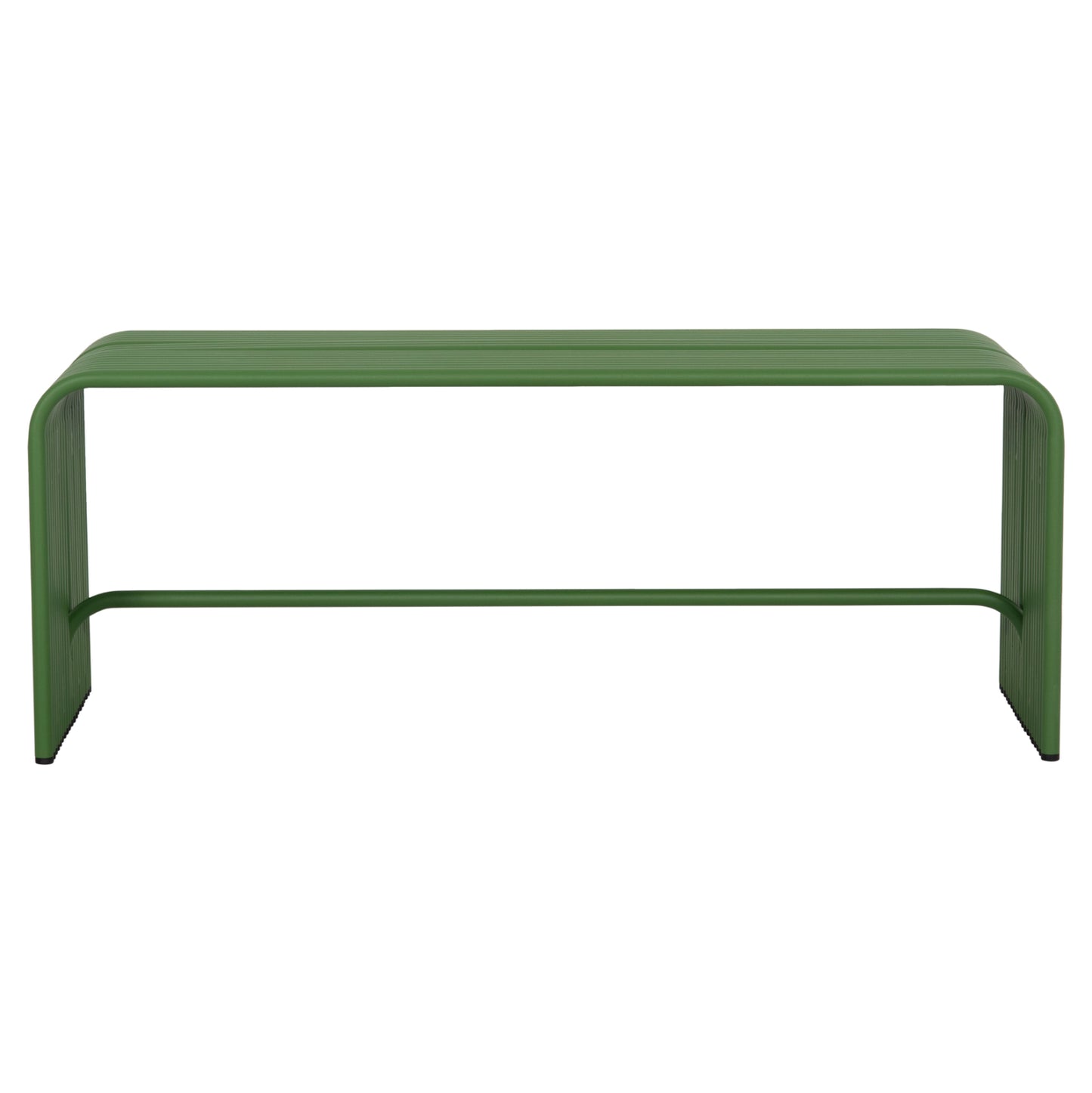 Bench 2-seater Series Intrepid Hm6327.07 Aluminum In Green Color 109,5x37x42hcm.