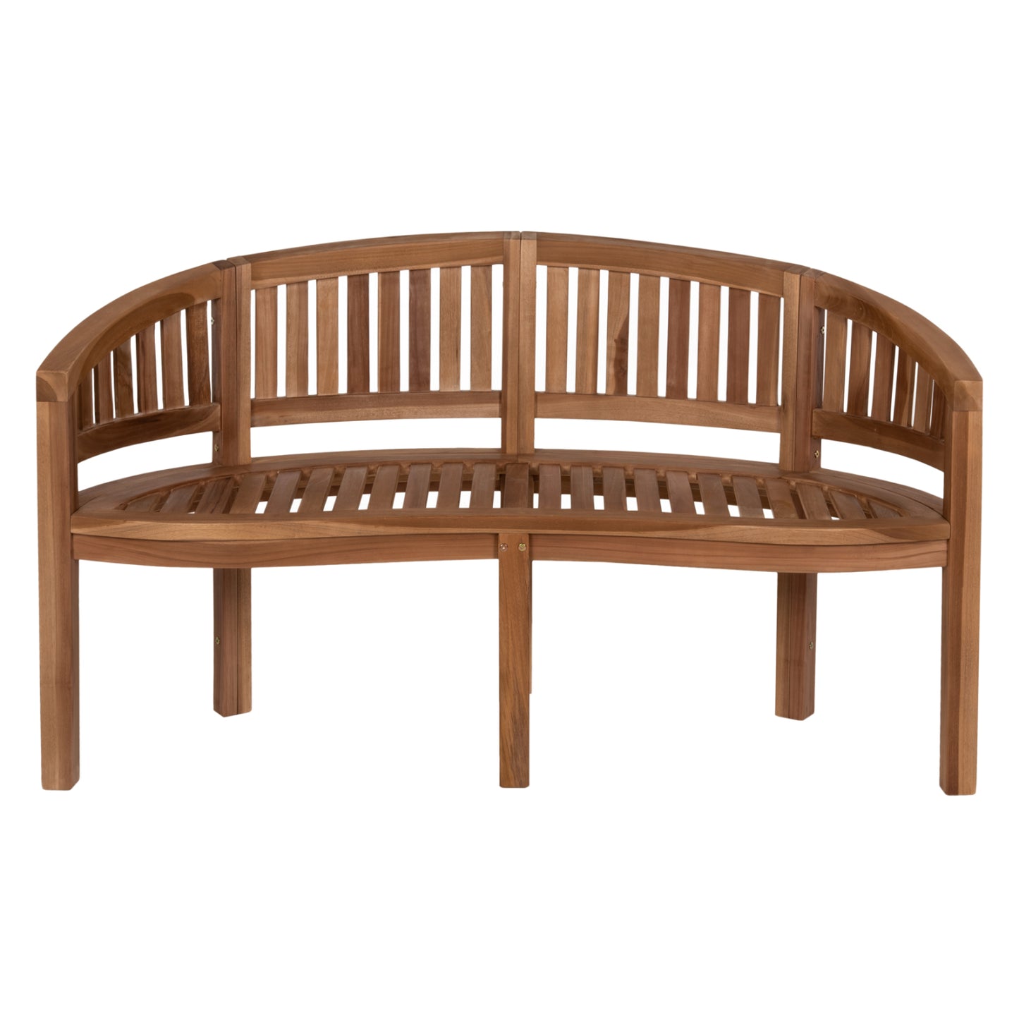 Bench 2-seater Capo Hm9539 Teak Wood In Natural Color 149x59x86hcm.