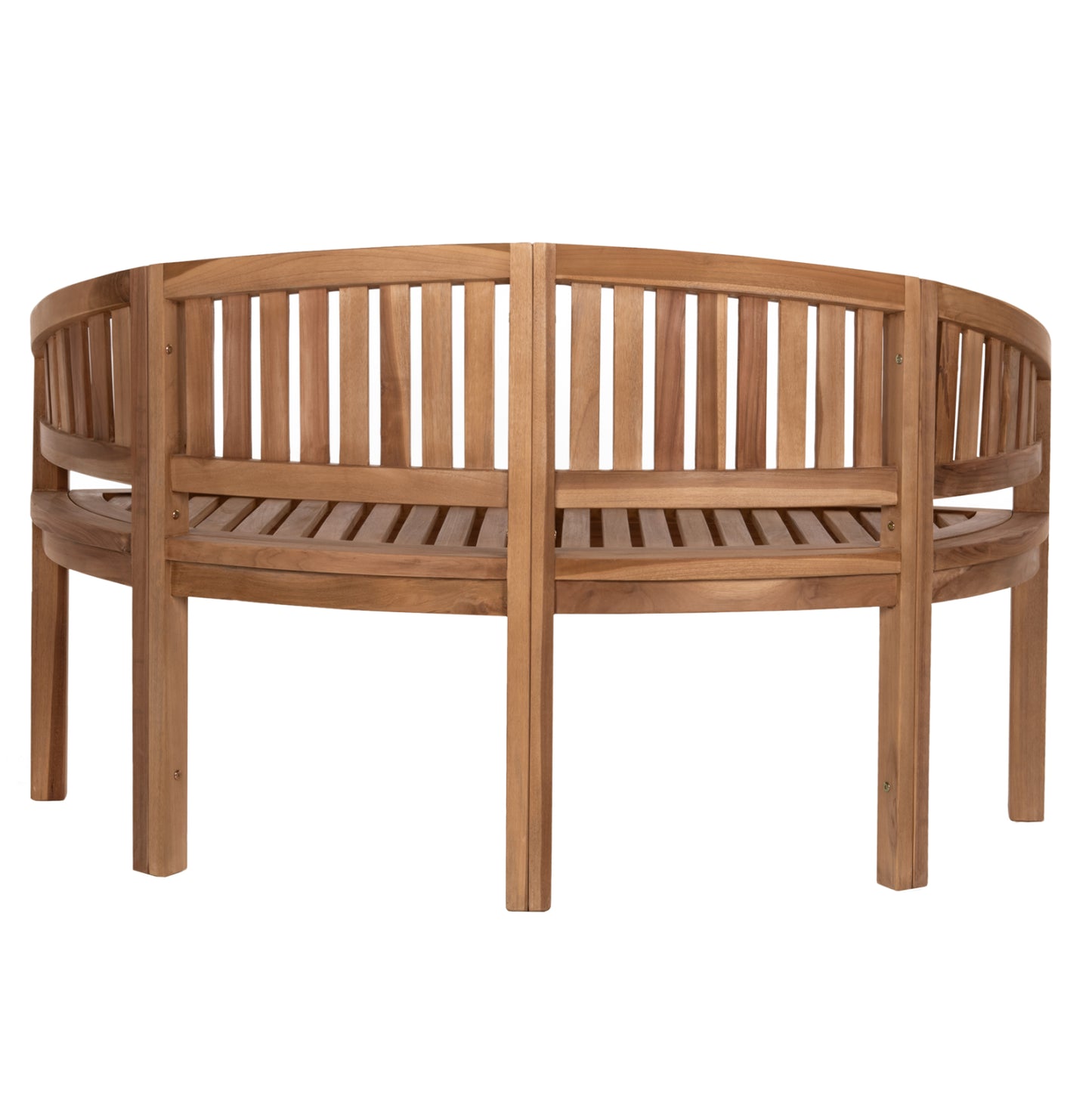 Bench 2-seater Capo Hm9539 Teak Wood In Natural Color 149x59x86hcm.