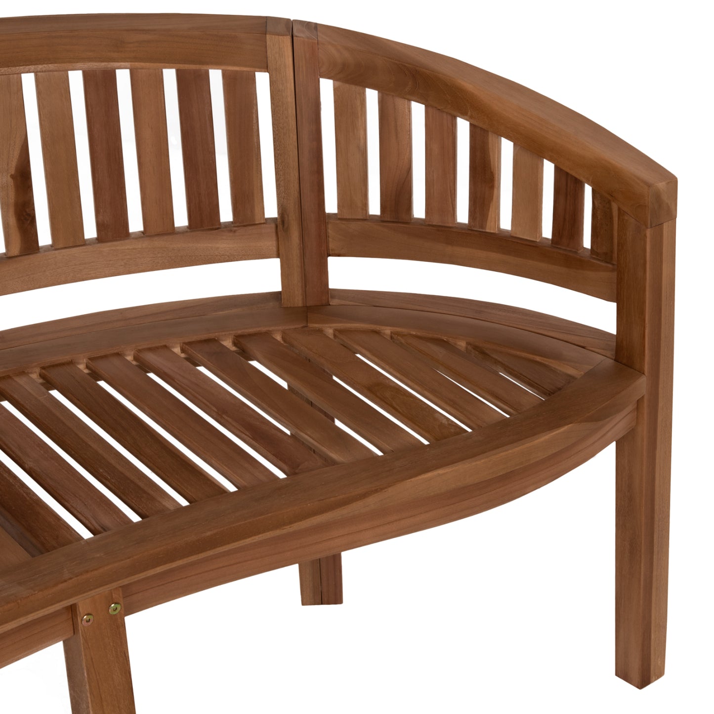 Bench 2-seater Capo Hm9539 Teak Wood In Natural Color 149x59x86hcm.