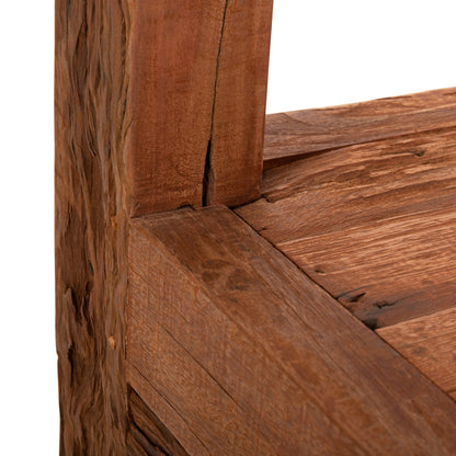 Bench 3-seater Threeway Hm9454.01 Recycled Mix Wood 159.5x80x100hcm.