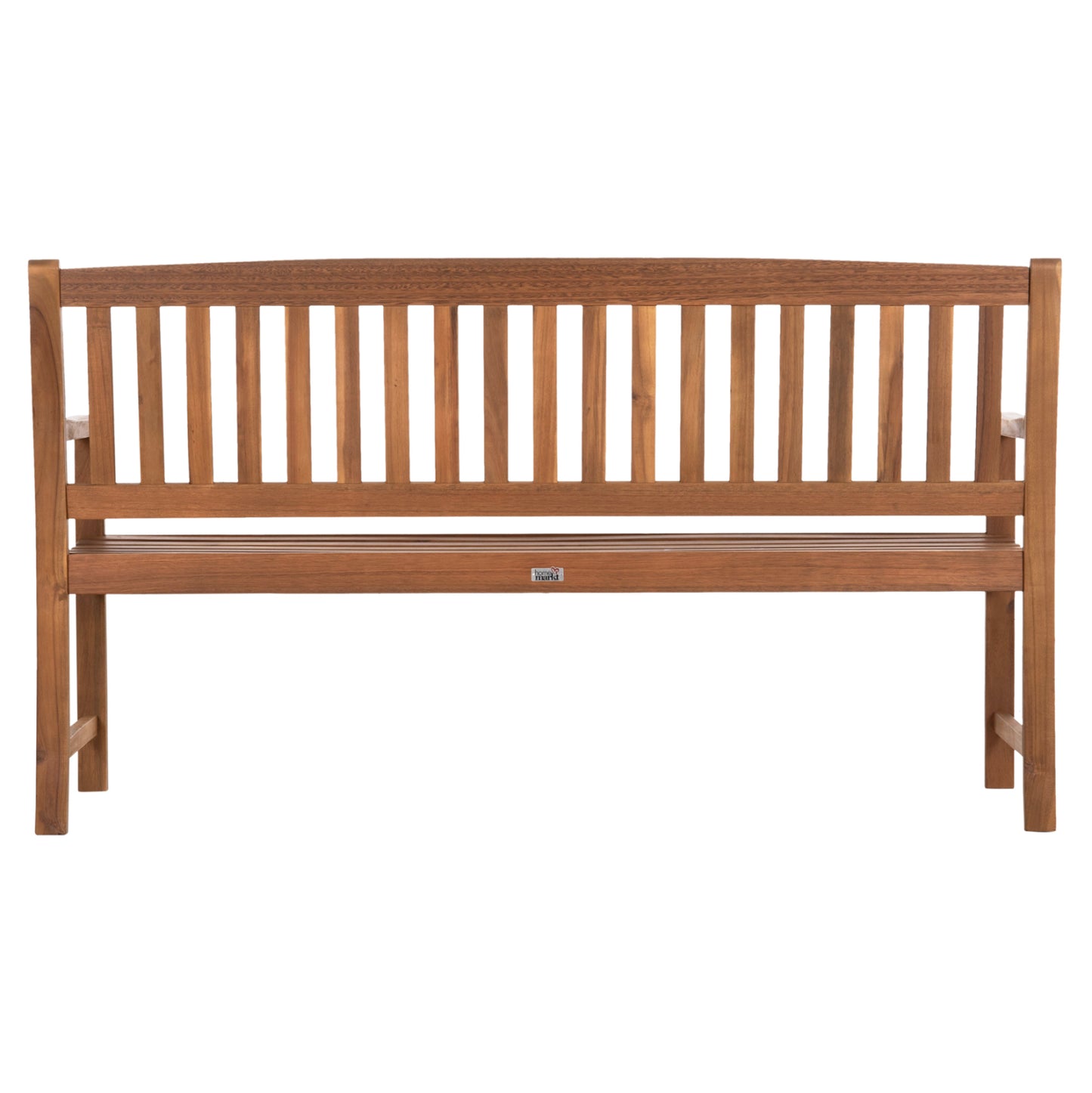 Outdoor Bench 3-seater George Hm6548 Acacia Wood In Natural Color 160x62x90hcm