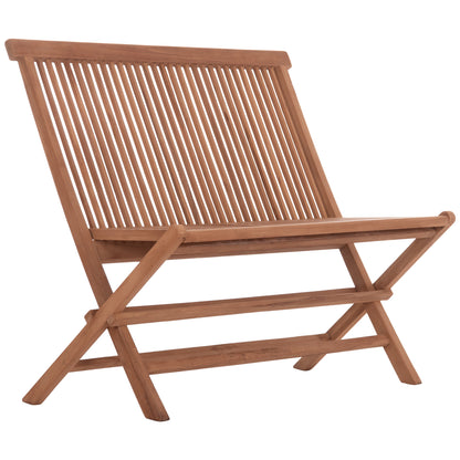 Bench Kendall Hm18128 Foldable Made Of Teak Wood In Natural Color 100x47x89hcm.