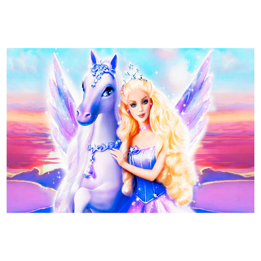 Hm7679.06 120Χ180cm, Pink-purple Doll-horse Carpet, Fringes