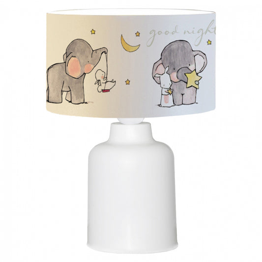 Children's Table Lamp Baloo Hm7577.01 Animal Figures Φ24x32h Cm.