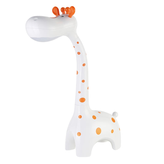 Kids Desk Lamp Led Badoo Giraffe Figure Hm4450.01 White Abs