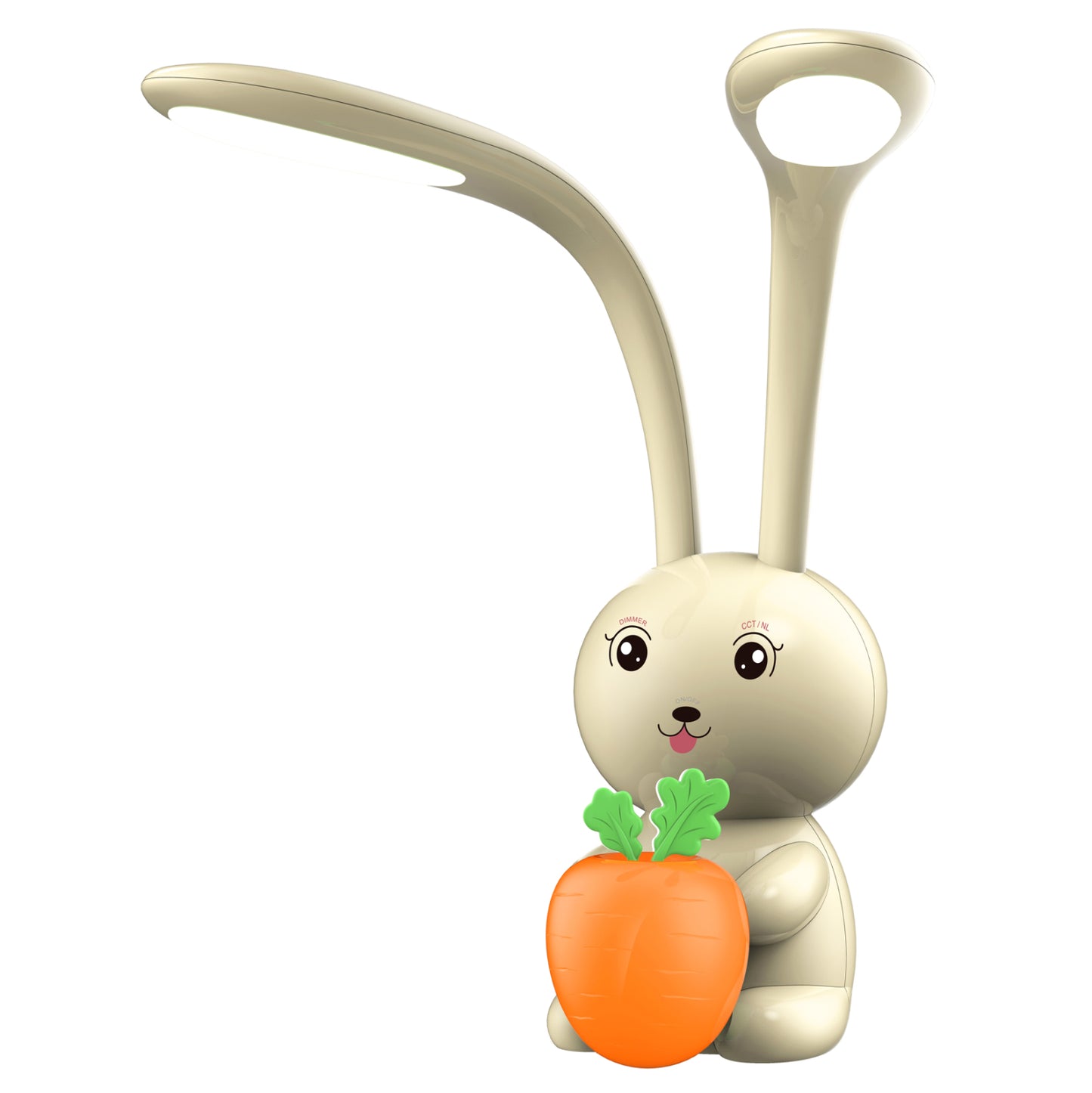 Kids Desk Lamp Led Badoo Bunny Figure Fb94456.04 Yellow Abs
