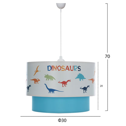Ceiling Pendant Kid's Room Baloo Hm7572.05 Double Drum Φ30x70h