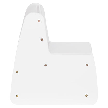Kid's Chair With Storage Space Ricki Hm18343.03 Plywood/mdf In White 33x43x47hcm
