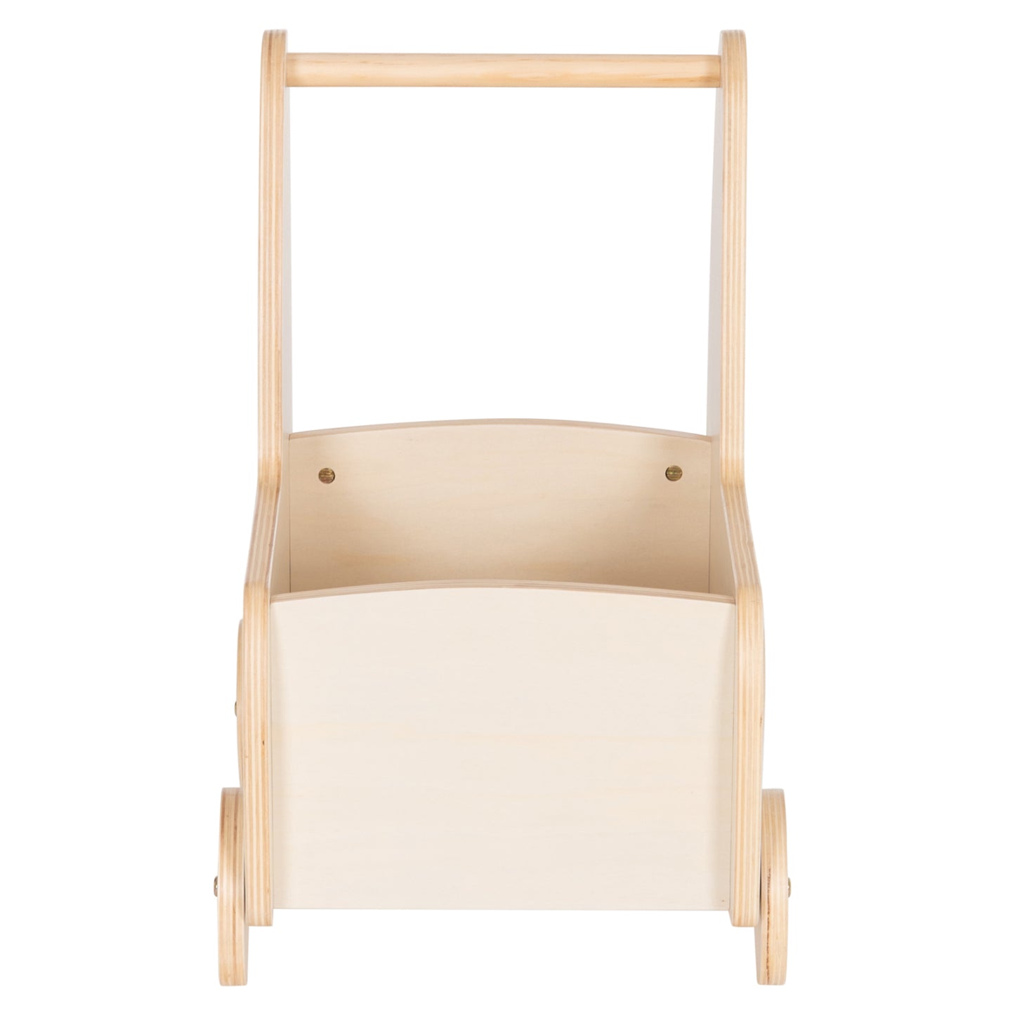 Kids' Stroller/cart Ricki Hm18341.01 Mdf & Plywood In Natural 33x45x50hcm.