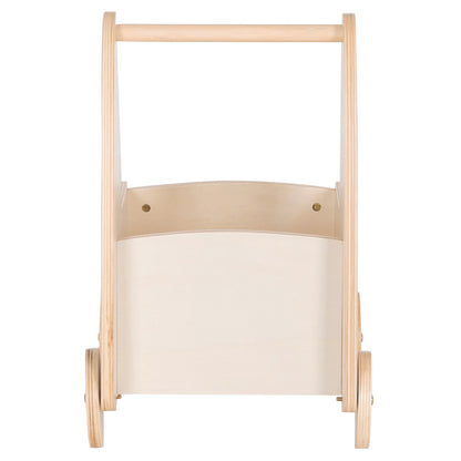 Kids' Stroller/cart Ricki Hm18341.01 Mdf & Plywood In Natural 33x45x50hcm.