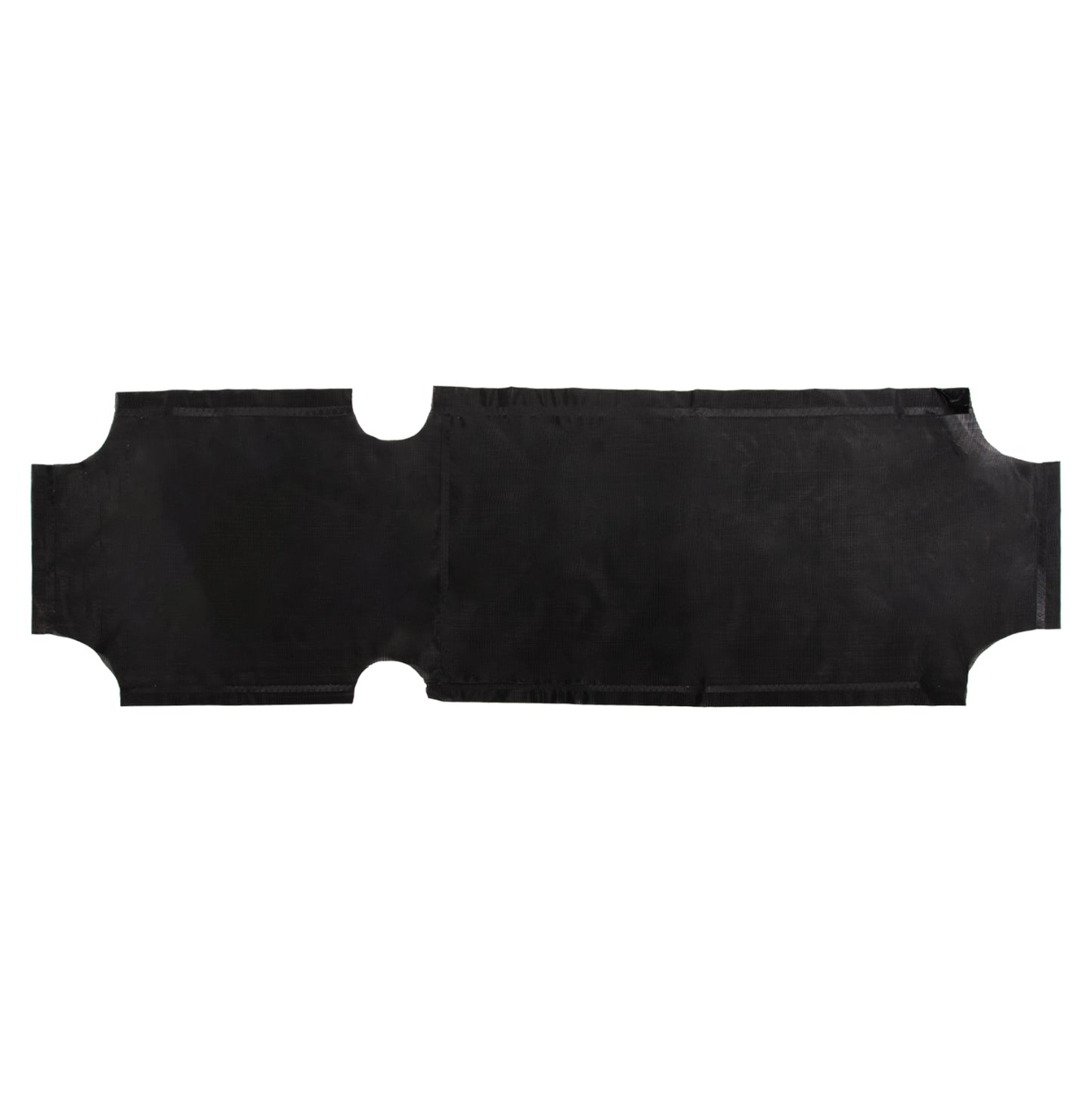 Replacement Textilene Cover Hm5072.90 600gr/m2 2x1 For Classic Sunbeds In Black