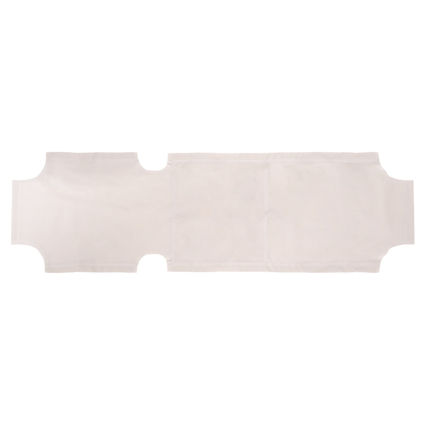 Replacement Textilene Cover Hm5072.03 600gr/m2 2x1 For Classic Sunbeds In White