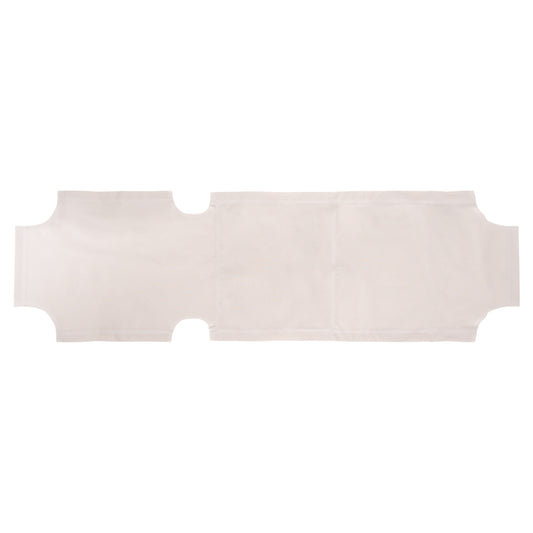 Replacement Textilene Cover Hm5072.03 600gr/m2 2x1 For Classic Sunbeds In White