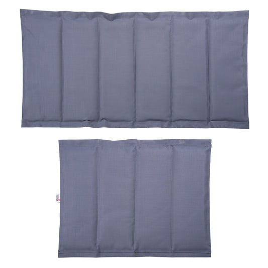 Replacement Textilene Fabric Hm6064.30 For Aigaio Sunbeds In Grey Color