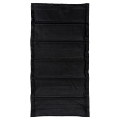 Replacement Textilene Fabric Hm6064.01 For Sunbeds Aigaio In Black Color