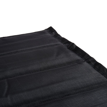 Replacement Textilene Fabric Hm6064.01 For Sunbeds Aigaio In Black Color