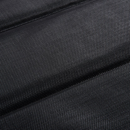 Replacement Textilene Fabric Hm6064.01 For Sunbeds Aigaio In Black Color