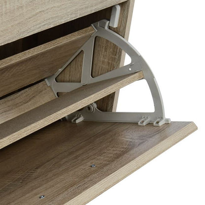 Shoe Cabinet 3-drawers Davina Hm2221.02 Melamine Sonama 62x24x110h