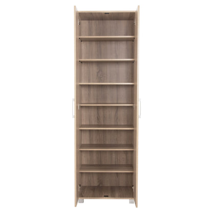 Shoe Cabinet Cluse Hm2403.20 Melamine In Sonama Oak Color 60Χ37Χ186,5hcm.