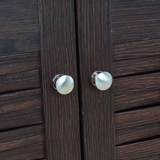 Shoe Cabinet Iggy 3 Doors Hm2211.01 Melamine In Wenge 114x34x68