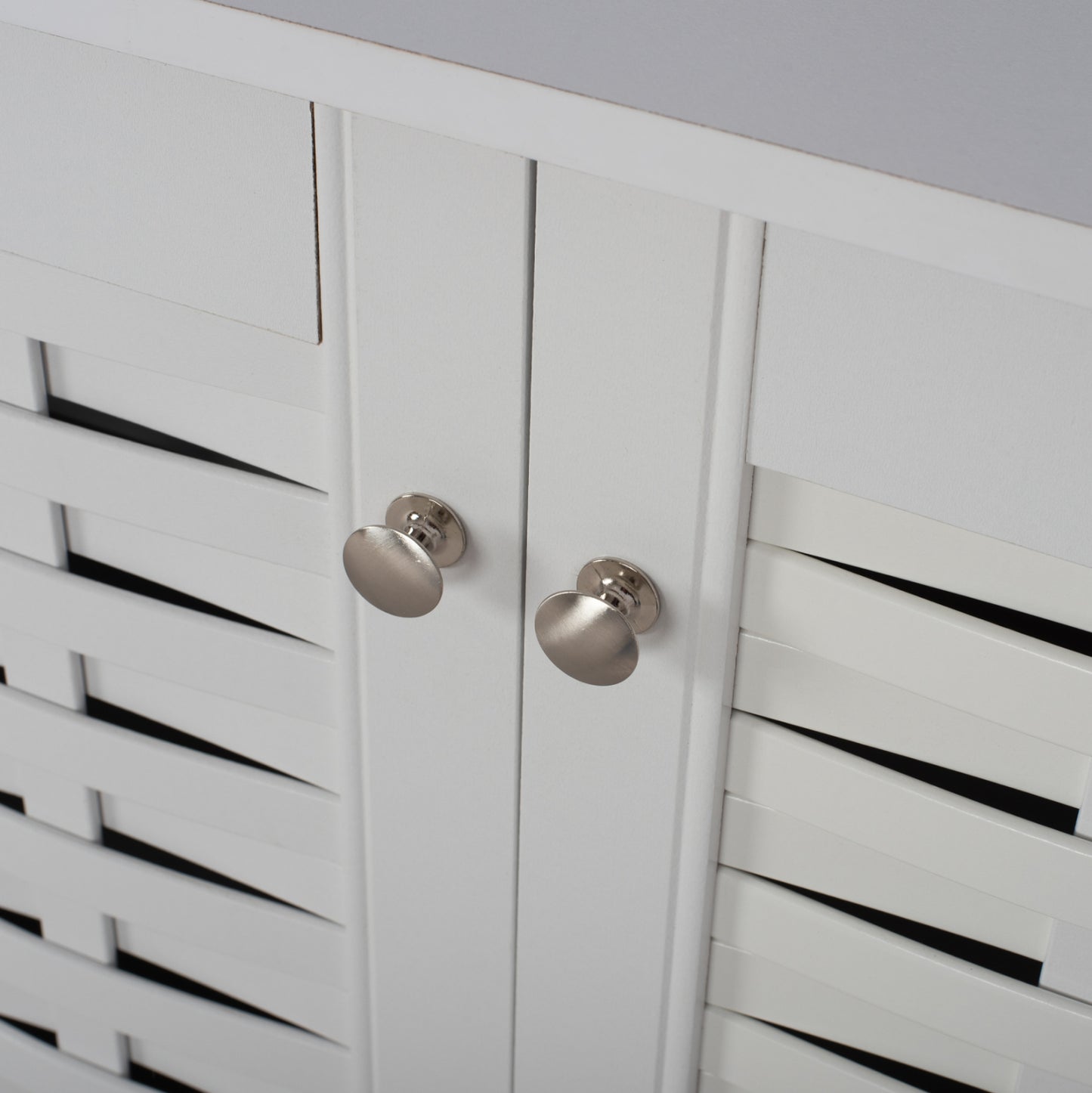 Shoe Cabinet Cassiope Melamine White With Legs 77Χ34Χ67.5hcm.hm2208.05
