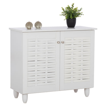 Shoe Cabinet Cassiope Melamine White With Legs 77Χ34Χ67.5hcm.hm2208.05
